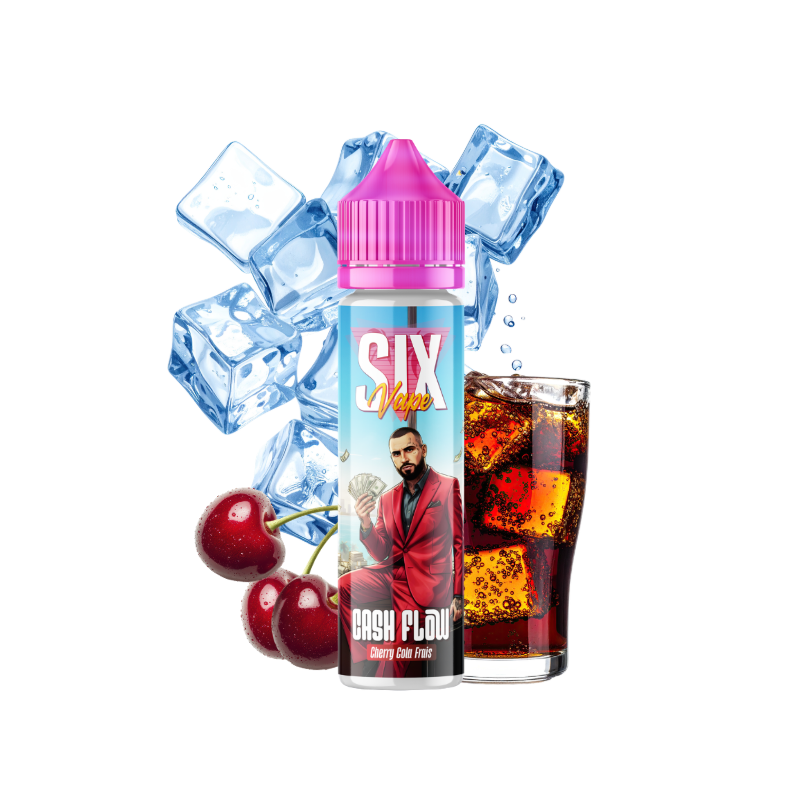 E-liquide Cash Flow 50ml de la gamme SIX Vape