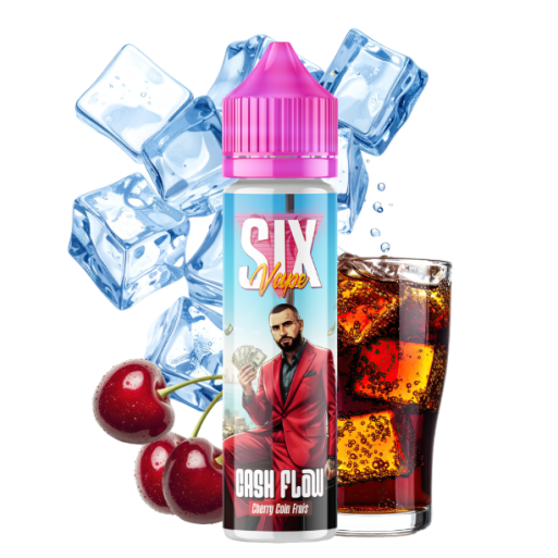 E-liquide Cash Flow 50ml de la gamme SIX Vape