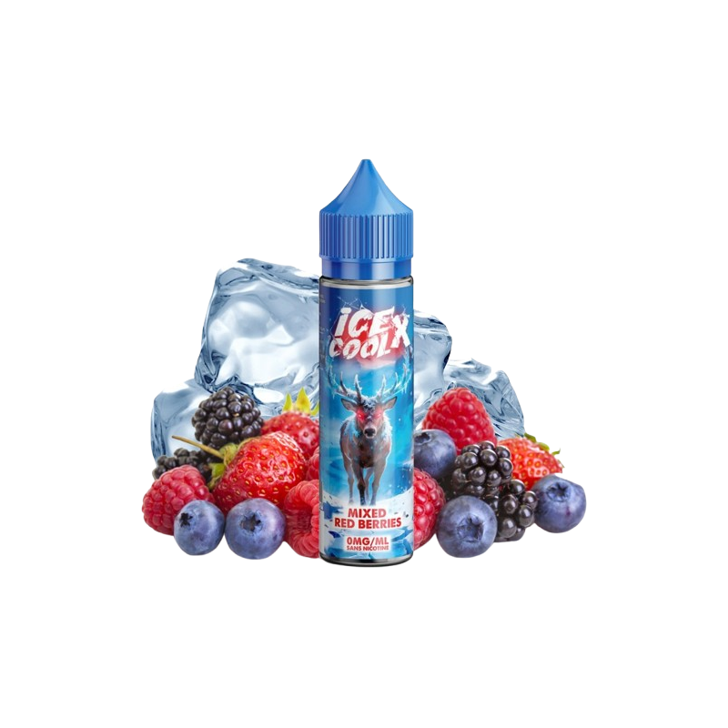 E-liquide Mix Fruits Rouges 50ml de la gamme Ice cool X