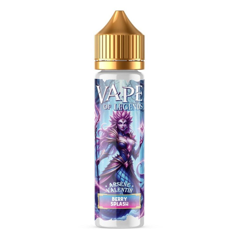 E-liquide Berry Splash 50ml de la marque Vape Of Legends x Arsène Valentin