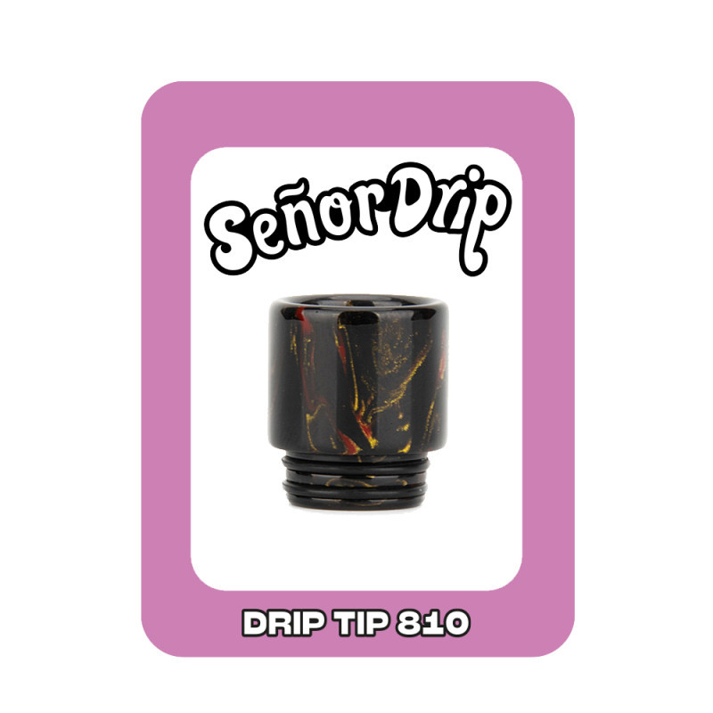 Drip tip 810 Cosmos de la marque Señor Drip Tip