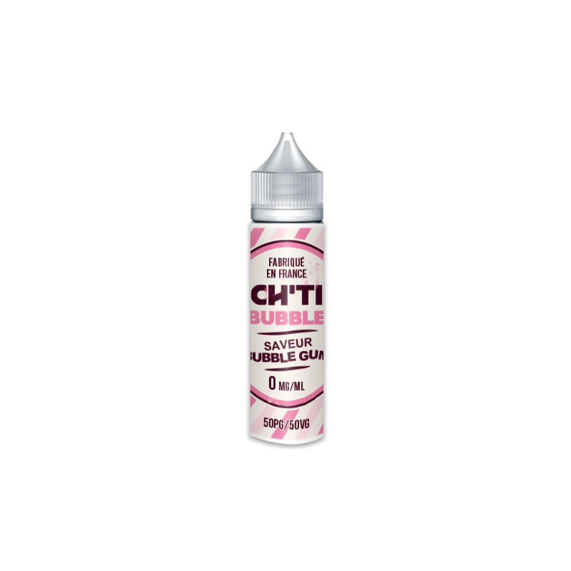 E-liquide Bubble Gum 40ml de la marque Chti Liquid