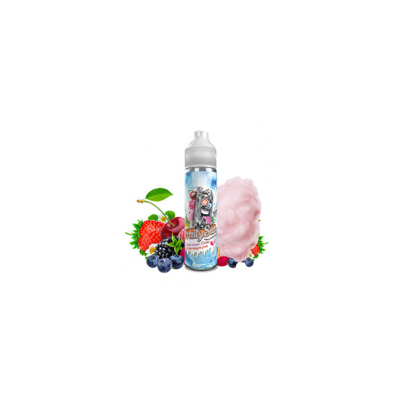 E-Liquide Barbe à Papa Cerise Fruits Rouges 50ml de la marque Fruity Sun.df