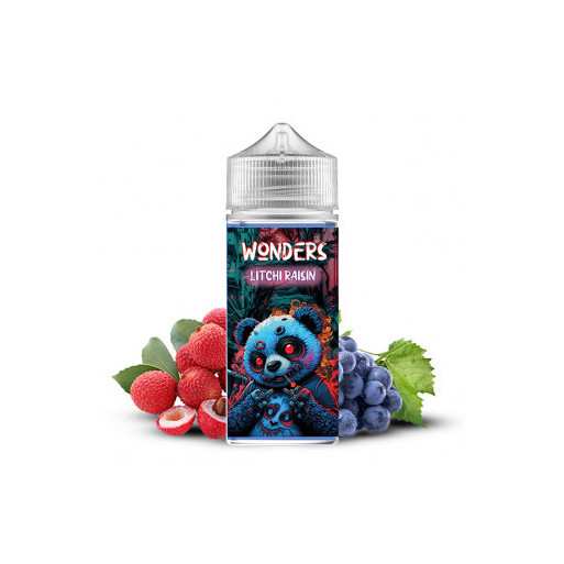 E-Liquide Litchi Raisin 100 ml de la marque Wonders