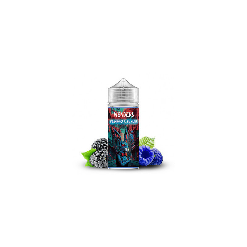 E-Liquide Framboise Bleue Mûre 100 ml de la marque Wonders