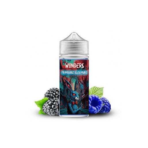 E-Liquide Framboise Bleue Mûre 100 ml de la marque Wonders