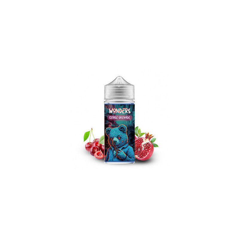 E-Liquide Cerise Grenade 100 ml de la marque Wonders