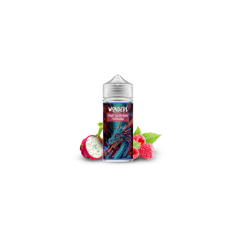 E-Liquide Fruit du Dragon Framboise 100 ml de la marque Wonders