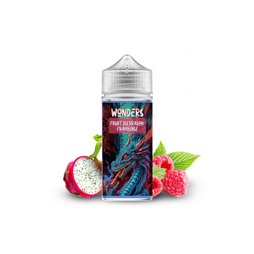 E-Liquide Fruit du Dragon Framboise 100 ml de la marque Wonders